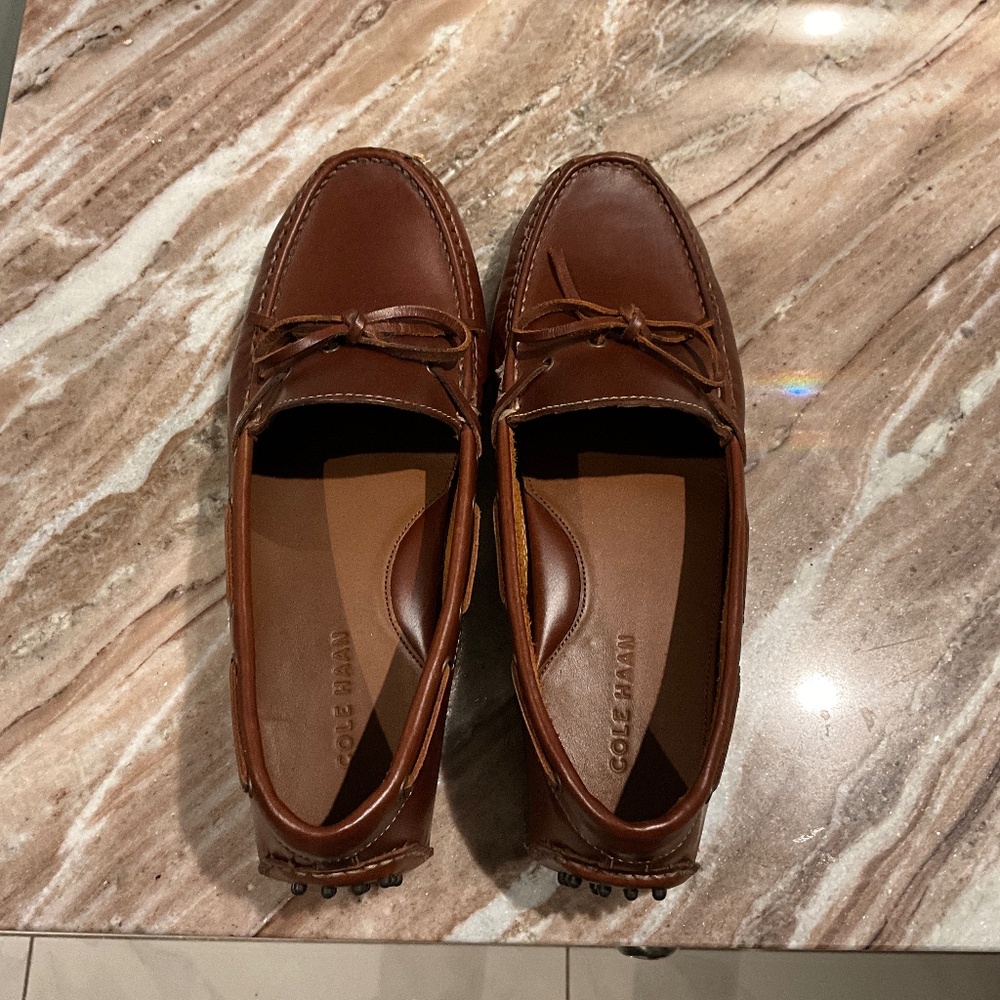 NWOT Brown Slip on Dress Shoes